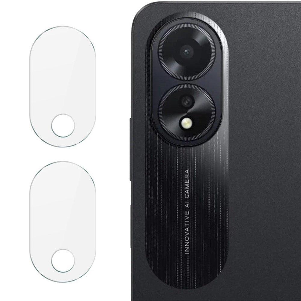 IMAK 2Pcs  /  Set For Oppo A38 4G Anti-Scratch HD Clear Phone Rear Lens Protector Camera Lens Film