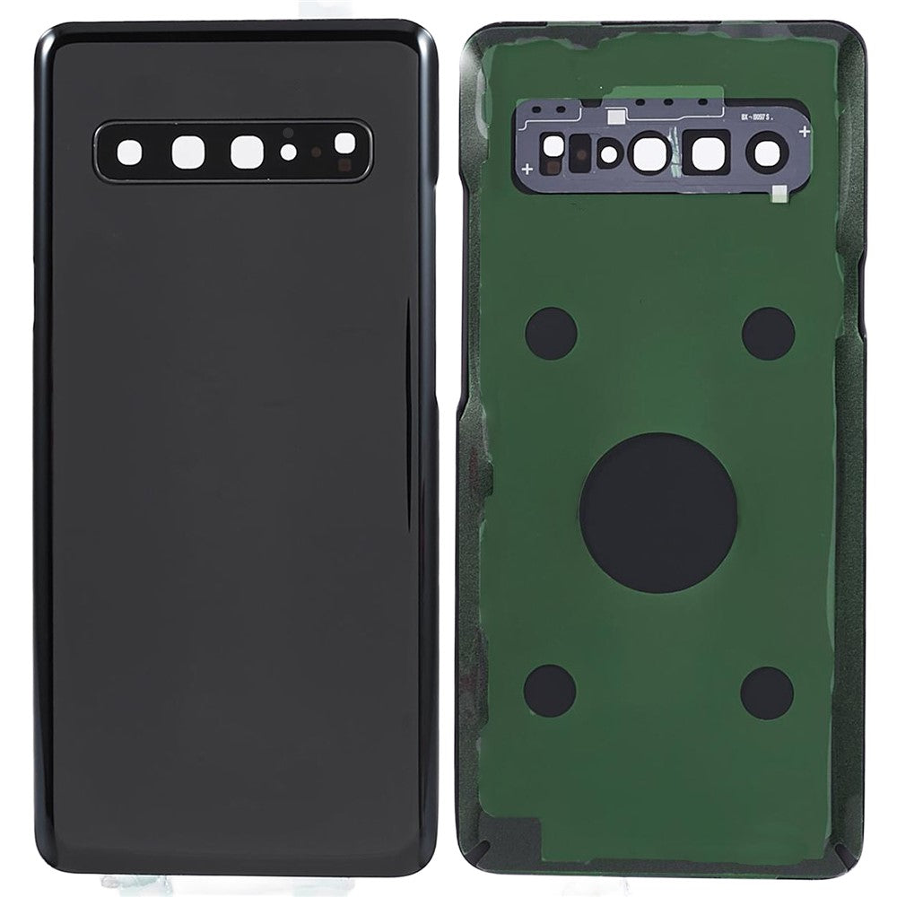 Til Samsung Galaxy S10 5G G977 battericover med klæbestrimmel + kameralinsecover