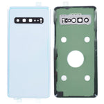 Til Samsung Galaxy S10 5G G977 battericover med klæbestrimmel + kameralinsecover