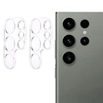2 st för Samsung Galaxy S24 Ultra bakre linsfilm 3D härdat glas kameralinsskydd