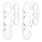 2 st för Samsung Galaxy S24 Ultra bakre linsfilm 3D härdat glas kameralinsskydd