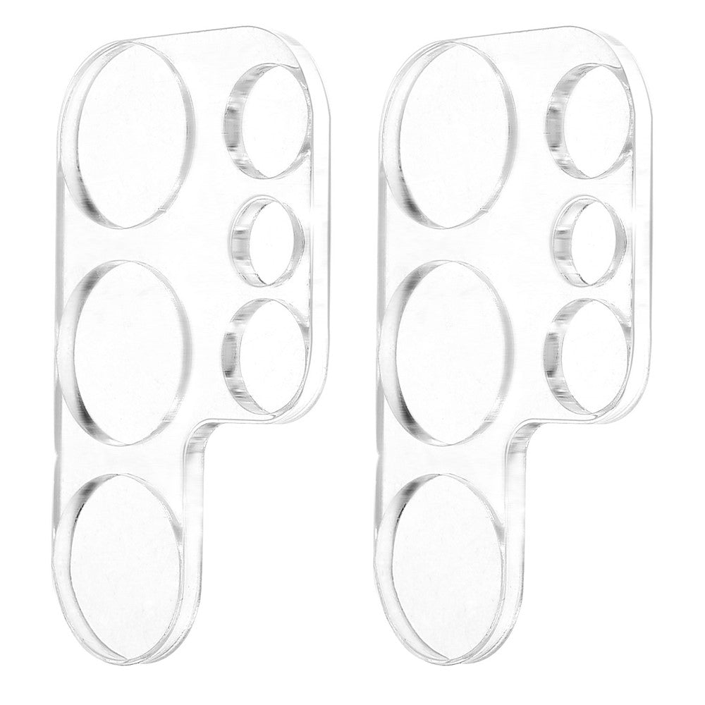 2 st för Samsung Galaxy S24 Ultra bakre linsfilm 3D härdat glas kameralinsskydd