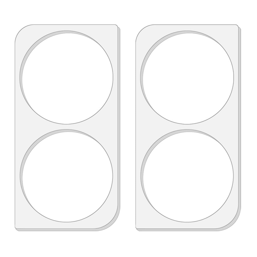 2Pcs For Honor Play 50 Plus 5G / 90 Smart / X7b 5G Rear Camera Lens Protector Tempered Glass Lens Film