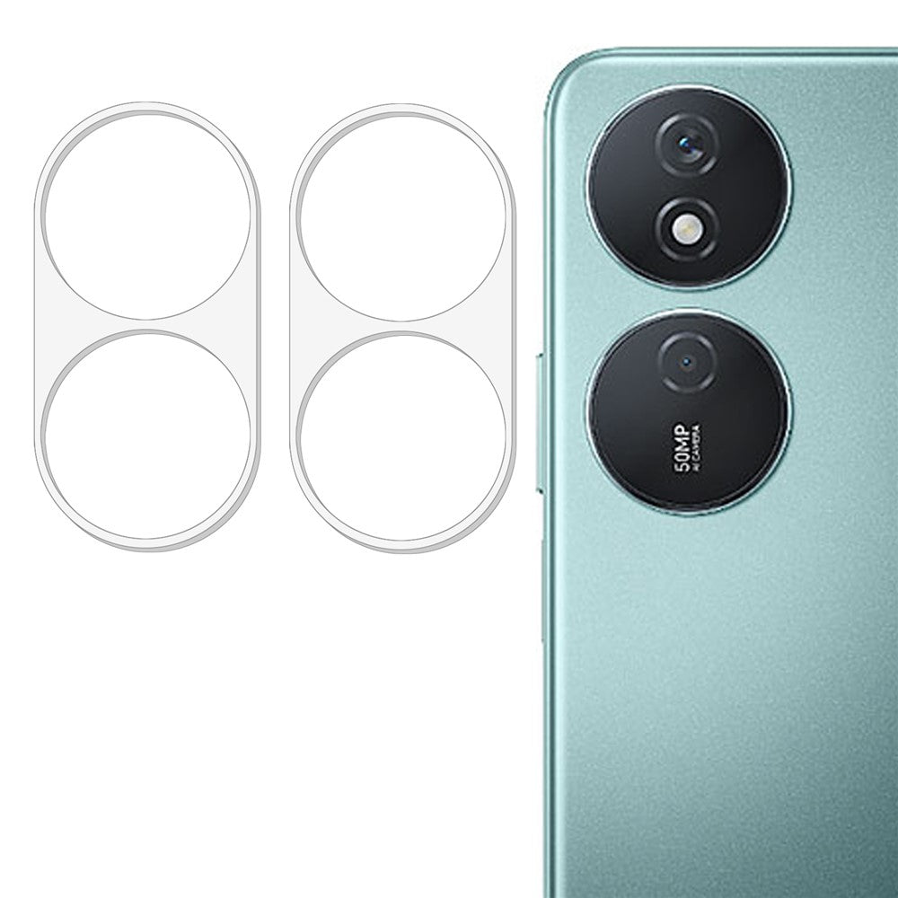 2 Stk. Til Honor Play 8T 5G Hærdet Glas Linsefilm Bagkamera Linsebeskytter Med Høj Opløsning