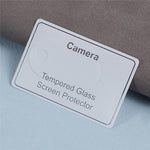 2Pcs Camera Lens Protector for Oppo A38 4G Anti-scratch Tempered Glass 2.5D Arc Edge Clear Lens Film