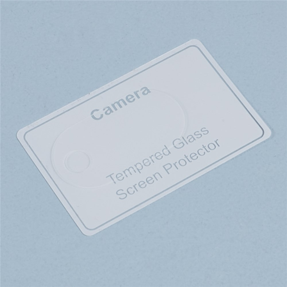2Pcs Camera Lens Protector for Oppo A38 4G Anti-scratch Tempered Glass 2.5D Arc Edge Clear Lens Film