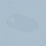 2Pcs Camera Lens Protector for Oppo A38 4G Anti-scratch Tempered Glass 2.5D Arc Edge Clear Lens Film