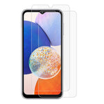 2Pcs For Samsung Galaxy A15 5G Tempered Glass Film 0.25 Arc Edge Clear Screen Protector