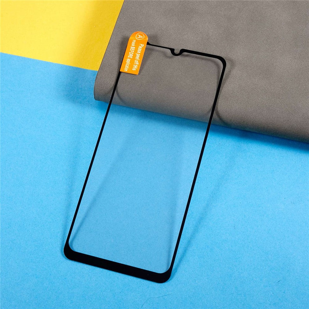 2 stk. til Samsung Galaxy A15 5G hærdet glas galvanisering anti-fingeraftryk silketryk fuld lim skærmbeskytter