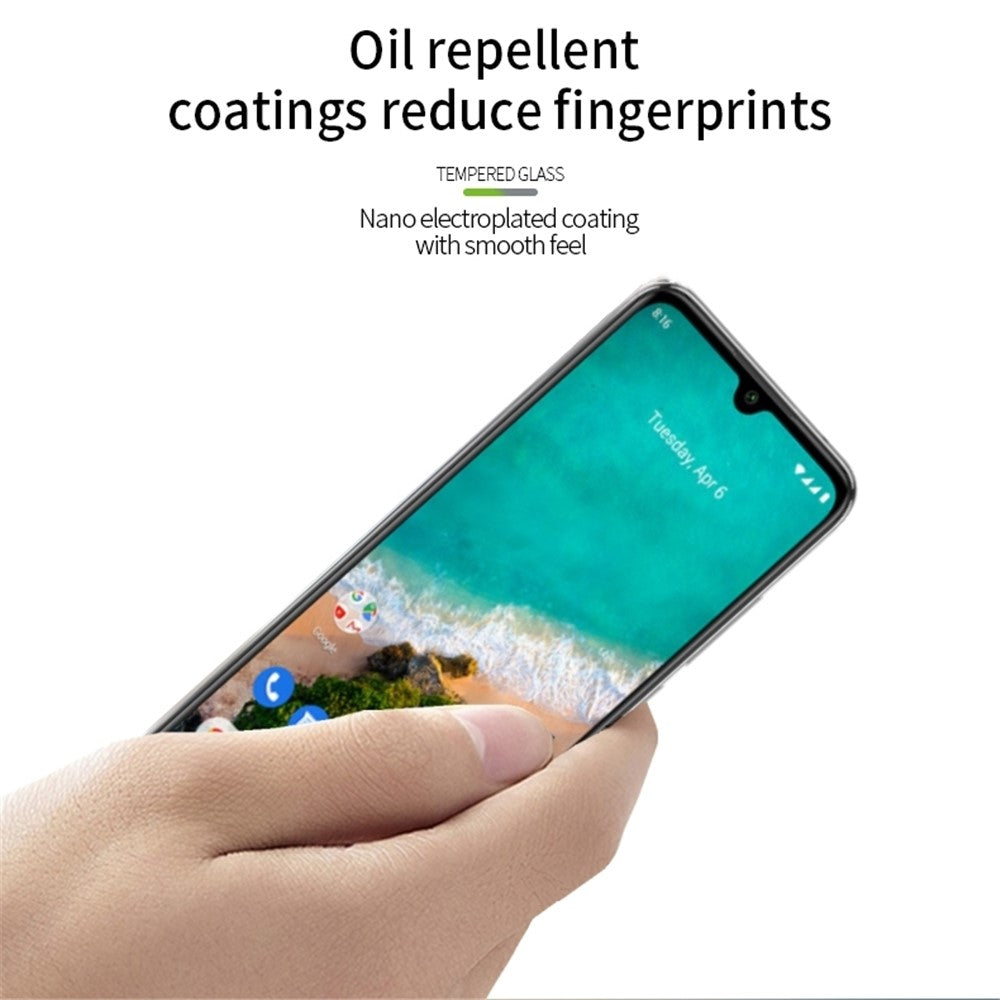 MOFI För Xiaomi Redmi A3 4G / Poco C61 4G / A3+ JK Härdat Glas Film Series-1 Explosionsskydd Helklistrad Skärmskydd