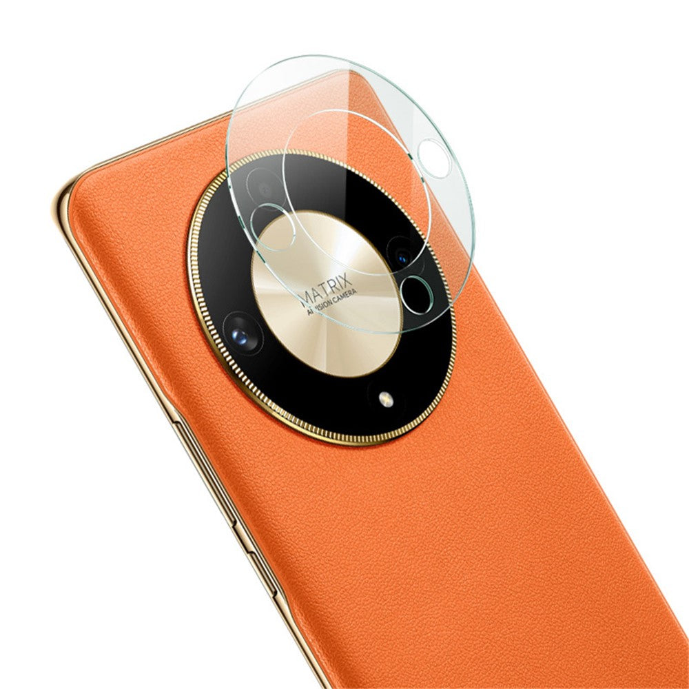 IMAK Camera Lens Protector for Honor X9b 5G / Magic6 Lite 5G Tempered Glass + Acrylic Lens Cap Integrated Lens Film
