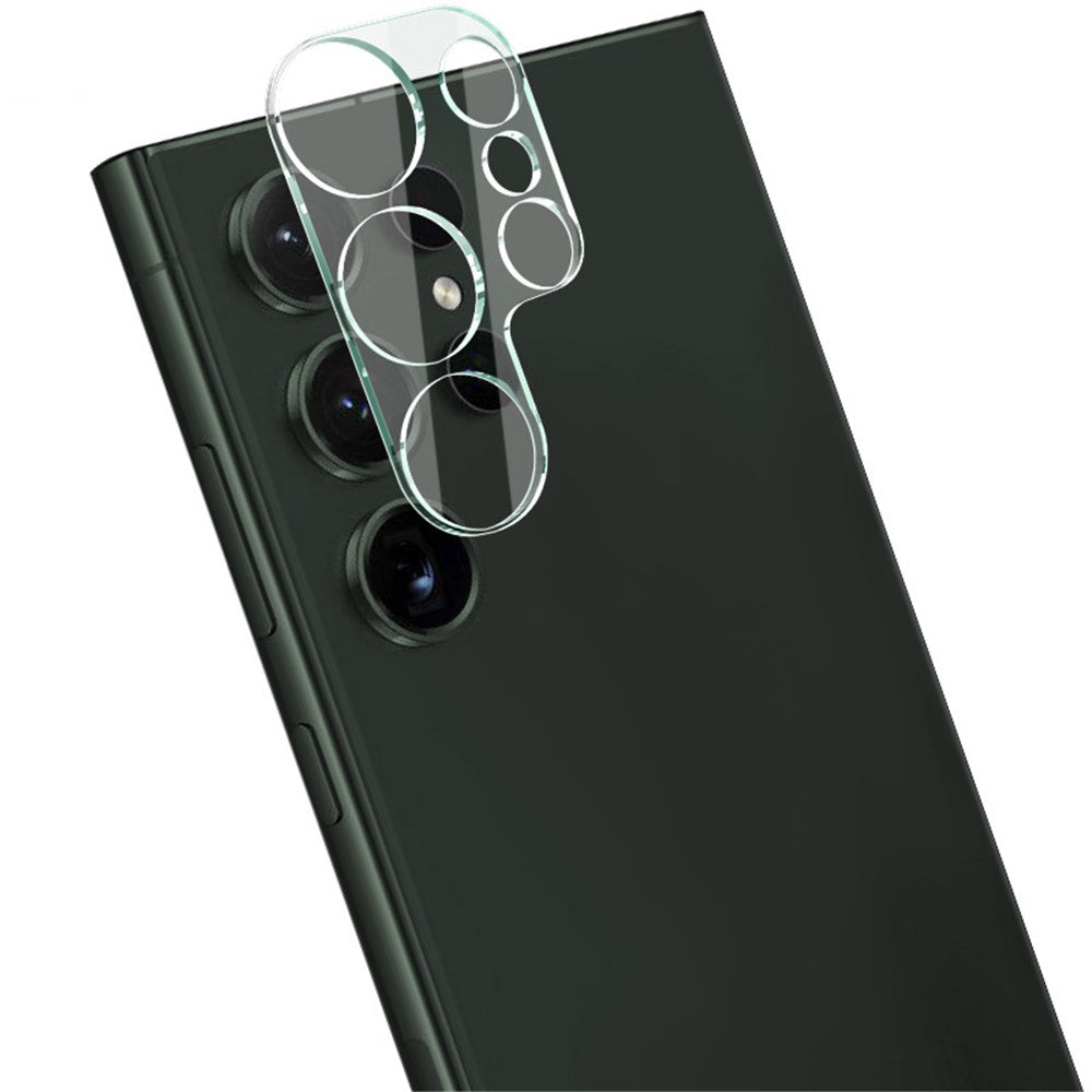 IMAK för Samsung Galaxy S24 Ultra härdat glaslinsskydd + akryllinsskydd kameralinsfilm