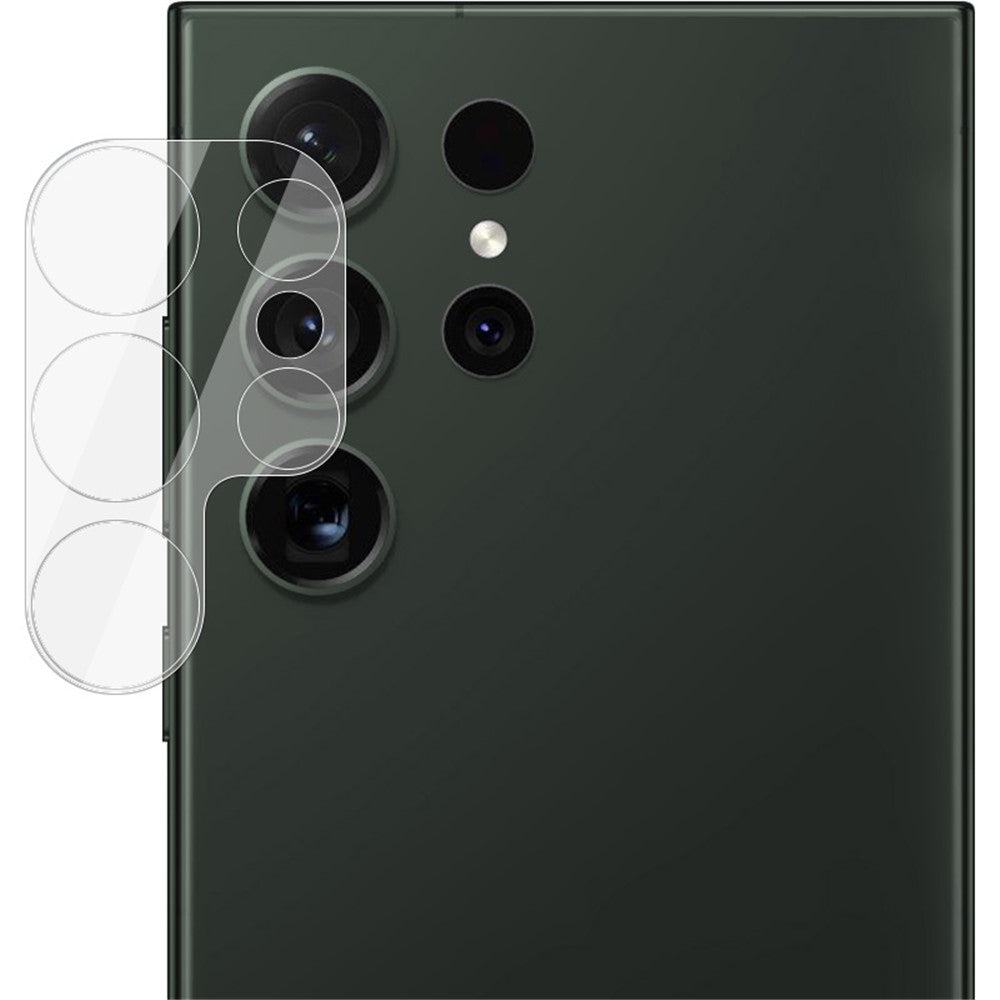 IMAK för Samsung Galaxy S24 Ultra härdat glaslinsskydd + akryllinsskydd kameralinsfilm