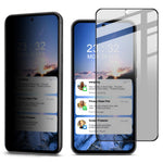 IMAK For Samsung Galaxy S23 FE Anti-Spy Full Screen Protector Full Glue Tempered Glass Film