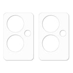2Pcs For Oppo A79 5G /  A2 5G Camera Lens Protector Anti-Scratch Tempered Glass Lens Film