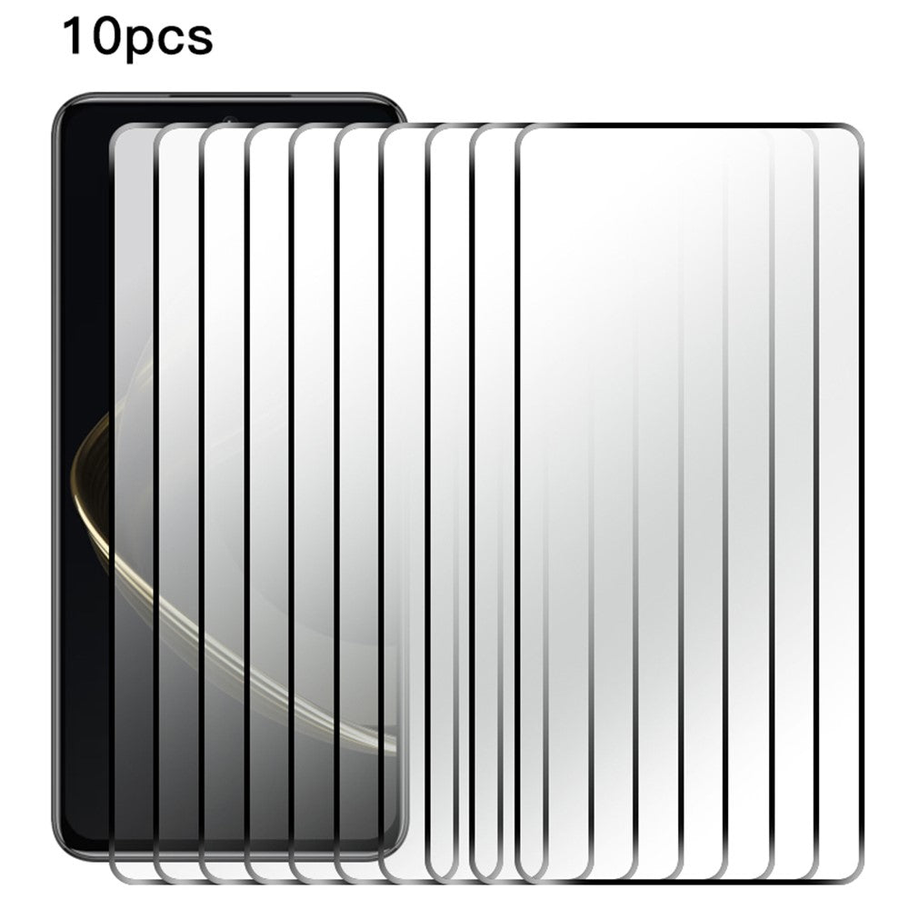 RURIHAI 10Pcs For Huawei nova 11 SE / nova 12 SE 4G Screen Protector Full Glue High Aluminum-silicon Glass Film