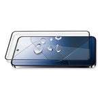 AMORUS For Xiaomi 14 Clear Tempered Glass Film Silk Printing Anti-Oil Screen Protector