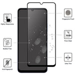 For Xiaomi Redmi 13C 4G / 13C 5G / Poco C65 4G / Poco M6 5G / 13R 5G AGC Tempered Glass with Black Edge Full Glue Full Coverage Screen Protector