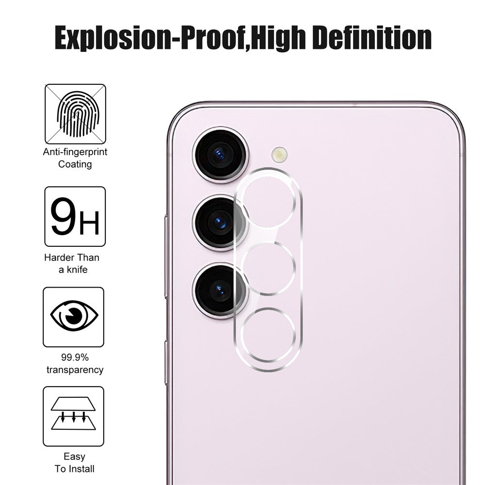 For Samsung Galaxy S24 Camera Lens Film Tempered Glass Anti-explosion Lens Protector