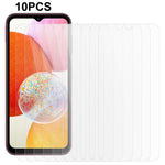 10PCS For Samsung Galaxy A15 4G Screen Protector 2.5D 0.3mm Ultra Clear Tempered Glass Film