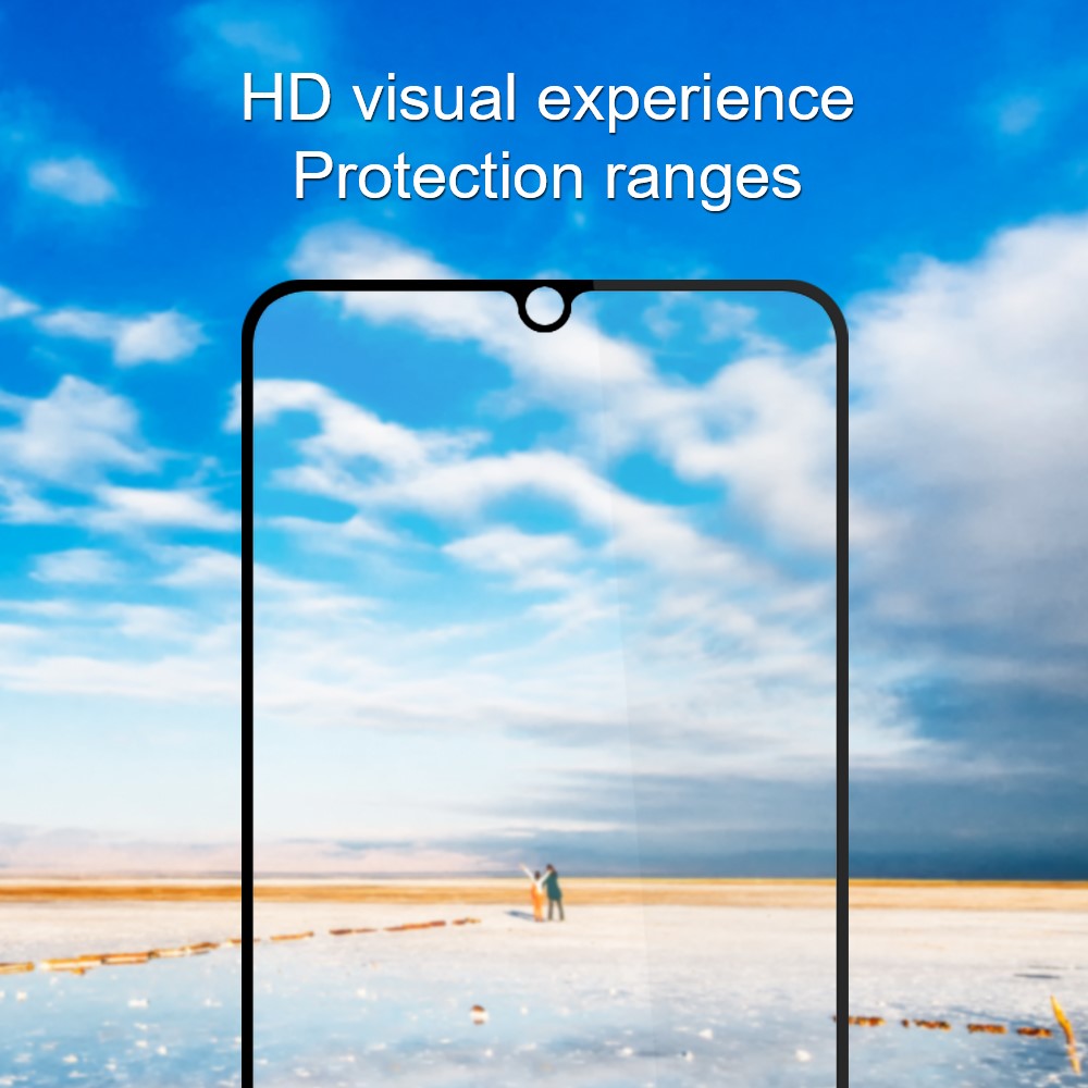 AMORUS For Samsung Galaxy S25 / S24 Silk Printing Screen Protector 9H Tempered Glass Film