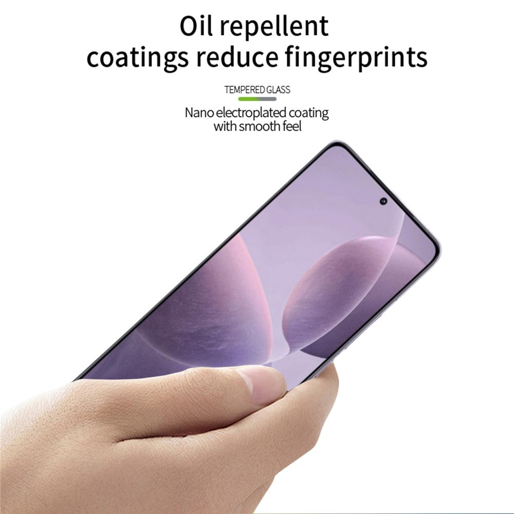 PINWUYO JK Härdat Glas Film Series-2 för Xiaomi Poco F6 Pro 5G / Redmi K70 5G / K70 Pro 5G Explosionsskyddande Helskärmsskydd