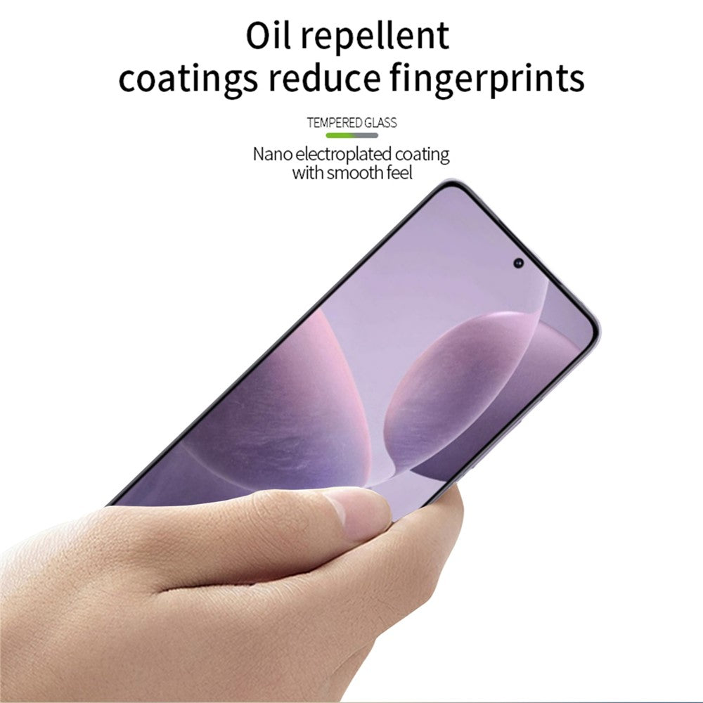 PINWUYO JK 3D Curved Tempered Glass Film-2 for Xiaomi Poco F6 Pro 5G / Redmi K70 5G / K70 Pro 5G Full Glue Screen Protector