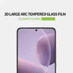 PINWUYO JK 3D Curved Tempered Glass Film-2 for Xiaomi Poco F6 Pro 5G / Redmi K70 5G / K70 Pro 5G Full Glue Screen Protector