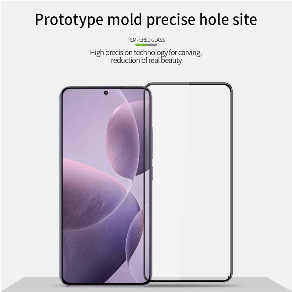 MOFI JK 3D-härdat glasfilm-1 för Xiaomi Poco F6 Pro 5G / Redmi K70 5G / K70 Pro 5G böjt helskärmsskydd