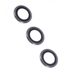 For Samsung Galaxy S24+ 1 Set Camera Lens Protector Metal + Tempered Glass Film