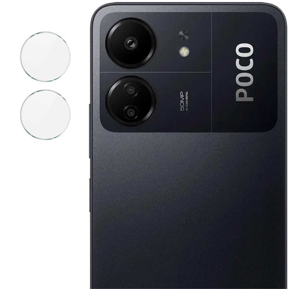 IMAK 1 Set Camera Lens Protector for Xiaomi Redmi 13C / Poco C65 4G Tempered Glass Lens Film