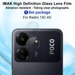 IMAK 1 Set Camera Lens Protector for Xiaomi Redmi 13C / Poco C65 4G Tempered Glass Lens Film