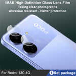 IMAK 1 Set Camera Lens Protector for Xiaomi Redmi 13C / Poco C65 4G Tempered Glass Lens Film