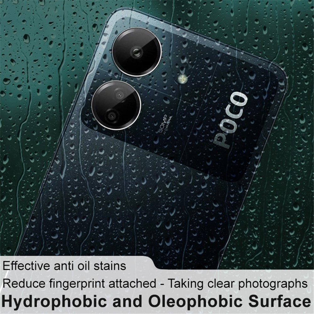 IMAK 1 Set Camera Lens Protector for Xiaomi Redmi 13C / Poco C65 4G Tempered Glass Lens Film