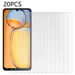 20PCS For Xiaomi Redmi 13C 4G / 13C 5G / Poco C65 4G / Poco M6 5G / 13R 5G Tempered Glass Shield 0.3mm 2.5D Front Screen Cover