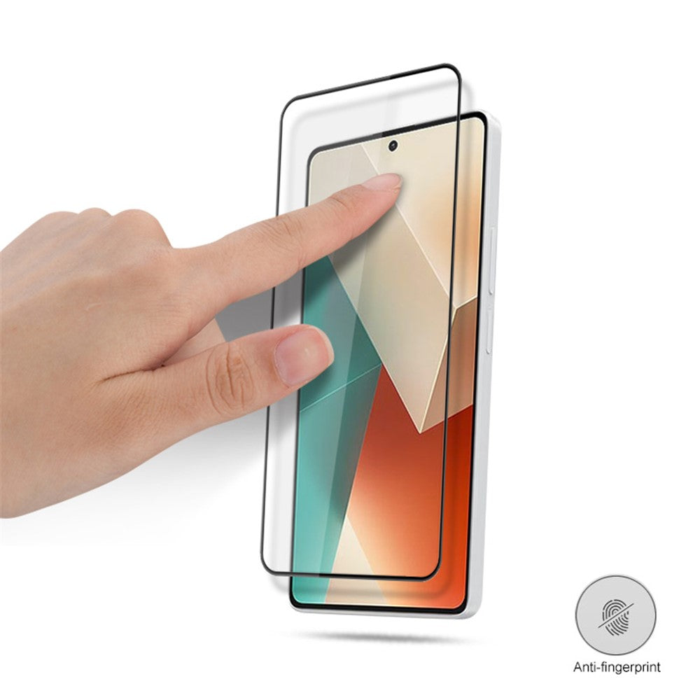MOCOLO For Xiaomi Redmi Note 13 5G Full Screen Protector High-Definition Tempered Glass Silk Printing Film