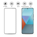 MOCOLO For Xiaomi Redmi Note 13 Pro 5G Silk Printing Film HD Clear Tempered Glass Full Screen Protector