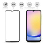 MOCOLO För Samsung Galaxy A25 5G (Global) (161,0 x 76,5 x 8,3 mm) Helskärmsskydd HD Klar Silk Print Härdat Glas Film