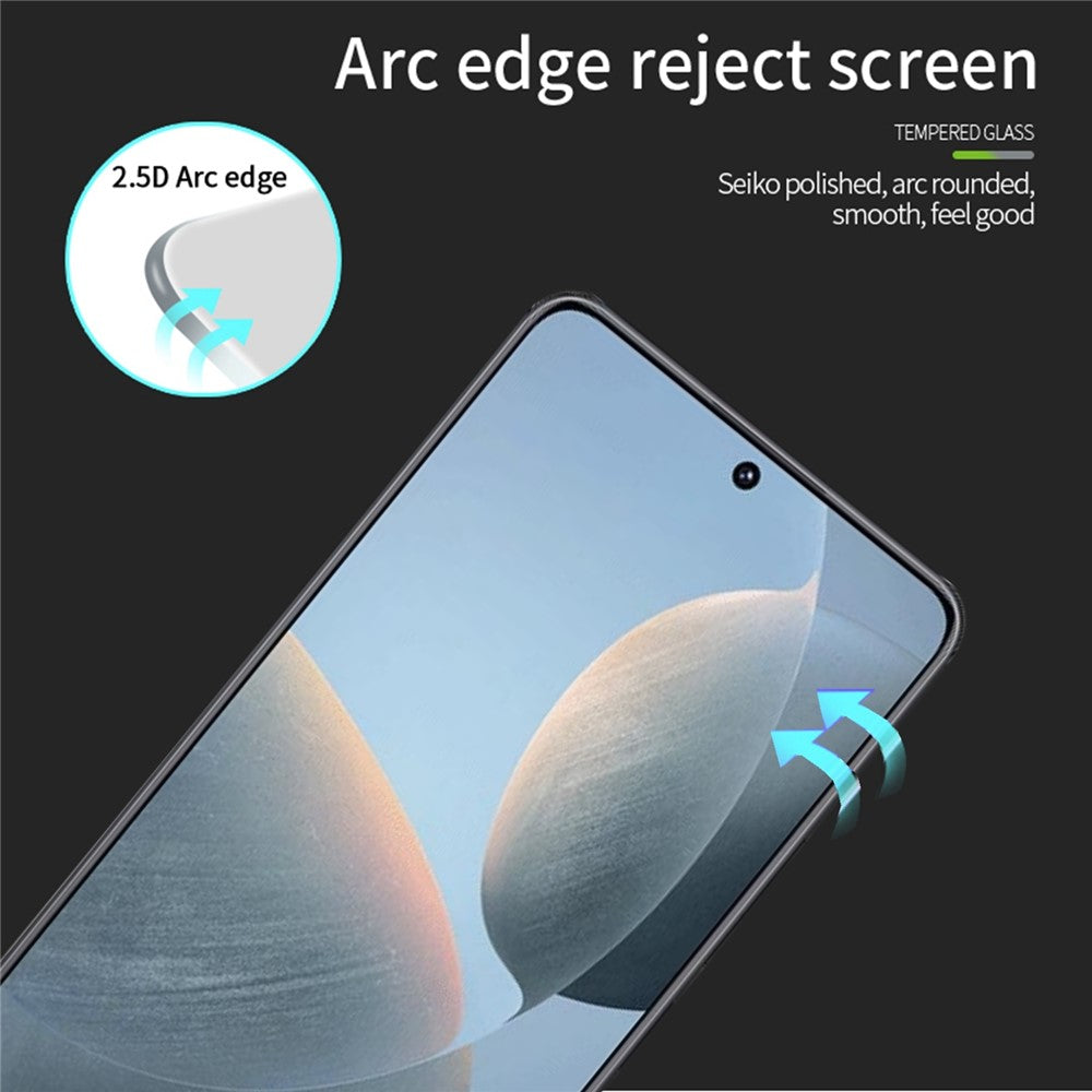 MOFI For Xiaomi Redmi K70E 5G / Poco X6 Pro 5G JK Tempered Glass Film Series-1 Anti-explosion Full Screen Protector