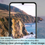 IMAK For Xiaomi Redmi 13C 4G / Poco C65 4G Tempered Glass Camera Lens Protector + Acrylic Lens Cap (Black Version)