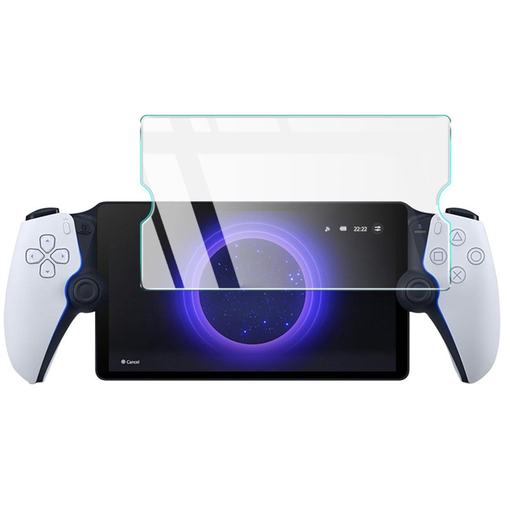 IMAK H-serien til PlayStation Portal Remote Player skærmbeskytter hærdet glas klar film
