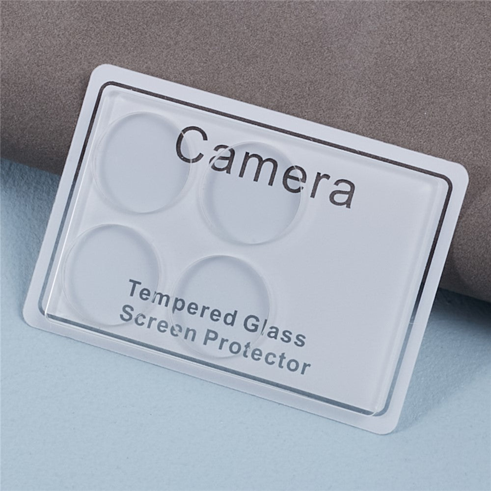 2 stk. hærdet glas til Xiaomi Redmi K70 5G / K70 Pro 5G / K70E 5G / Poco X6 Pro 5G / Poco F6 Pro 5G, 3D-buet kameralinsebeskyttelse