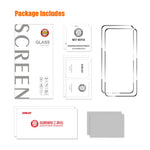 ENKAY HAT PRINCE 2Pcs for Samsung Galaxy A55 5G Screen Protector Silk Printing 2.5D High Aluminium-silicon Glass Film