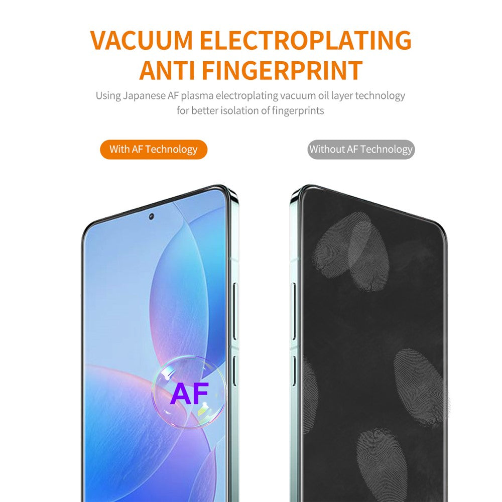 ENKAY HAT PRINCE 5Pcs For Xiaomi Poco F6 Pro 5G / Redmi K70 5G / K70 Pro 5G / K70E 5G 2.5D Arc Edge High Aluminium-Silicon Glass Screen Protector