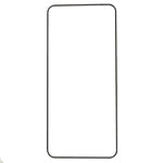 Til Samsung Galaxy A55 5G Hærdet Glas Galvaniseret Anti-fingeraftryk Silkeprint Fuld Lim Skærmbeskytter