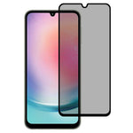 For Samsung Galaxy A25 5G (Global) / M34 Tempered Glass Film 180 Degree Anti-Peep Black Edge Screen Protector