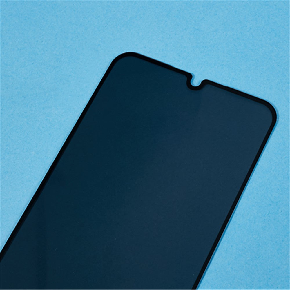 For Samsung Galaxy A25 5G (Global) / M34 Tempered Glass Film 180 Degree Anti-Peep Black Edge Screen Protector