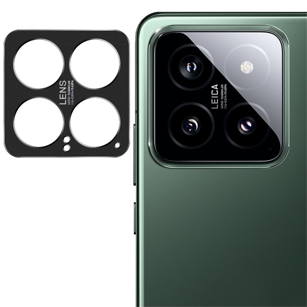 IMAK Metal Lens Cover for Xiaomi 14 Phone Rear Camera Lens Bezel Protector