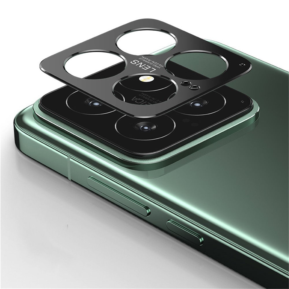 IMAK Metal Lens Cover for Xiaomi 14 Phone Rear Camera Lens Bezel Protector