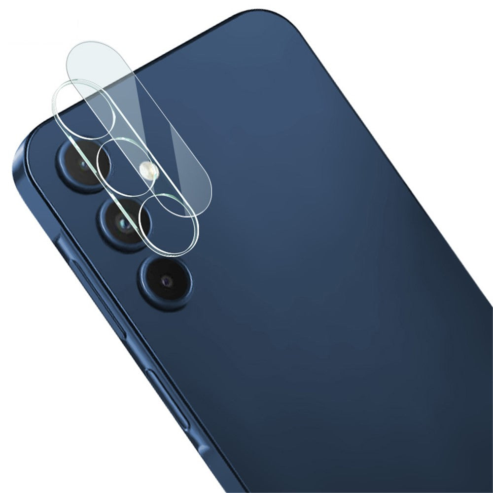 IMAK For Samsung Galaxy A35 5G Camera Lens Protector Tempered Glass + Acrylic Lens Cap Lens Film Easy to Install